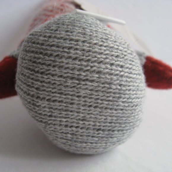 Merry Makers 6" Plush Gnome The Paper Store 2021 Grey/Red NWT & Resin Ornament - Picture 8 of 16